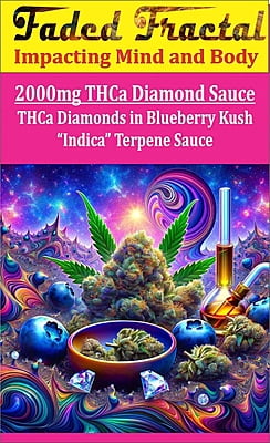 Blueberry Kush | Diamond Dabs | 84% THC-A | 2g | 12ct