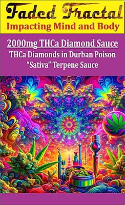 Durban Poison | Diamond Dabs | 84% THC-A | 2g | 12ct