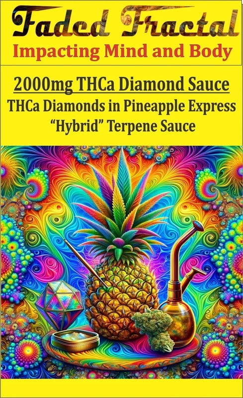 Pineapple Express | Diamond Dabs | 84% THC-A | 2g | 12ct